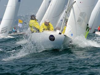 Les Dragon en force dans la baie de Douarnenez 