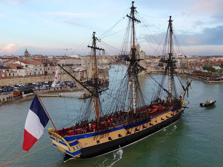 L'Hermione à La Rochelle