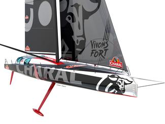 Mise à l'eau du nouvel IMOCA 60 de Jérémie Beyou 