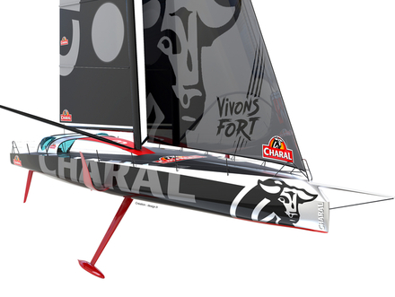 Le nouvel IMOCA 60 Charal de Jérémie Beyou va être mis à l'eau mardi 21 août à Port-la-Forêt.