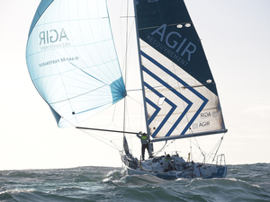 Adrien Hardy et Thomas Ruyant, AGIR RECOUVREMENT : objectif victoire pour la Transat AG2R !