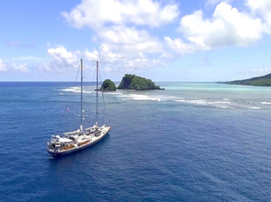 Expédition Tara Pacific : arrêt à Upolu, une des neufs îles de l'Etat de Samoa
