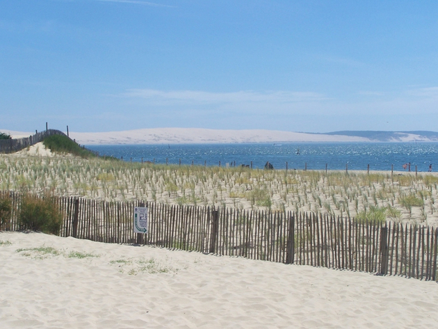 Vue sur la Dune du Pilat depuis le Cap Ferret Nautisme Article