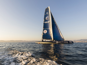 Nice UltiMed : problème de gréement à bord d'Actual - Grand Large Emotion