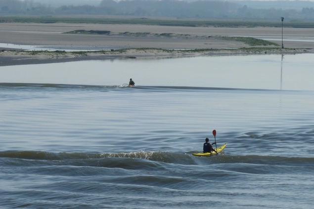 Kayak Sur Le Mini Mascaret De La Baie De Somme Actualites Nautisme