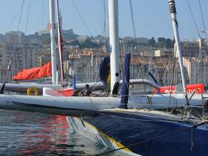 «Notre objectif était d'être présent, sportivement» Réaction d'Yves Le Blévec après l'abandon sur la Nice UltiMed