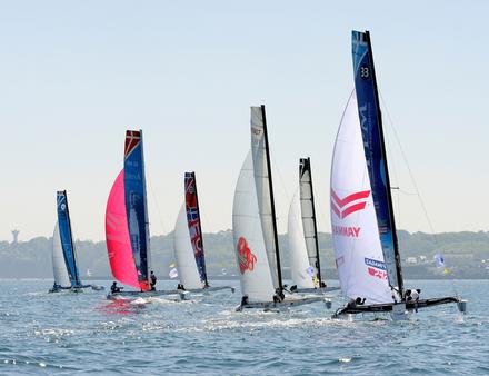 L'équipage de Beijaflore mené par Valentin Bellet a confirmé qu'il était l'un des gros clients de la saison en terminant systématiquement dans le Top 3. Nautisme Article