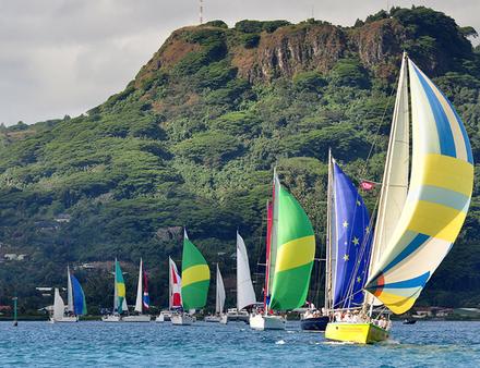 Deux nouveautés cette année : une journée de course en plus, soit huit au total, et la participation de trois pirogues polynésiennes. Nautisme Article