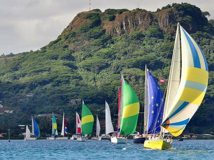 Deux nouveautés cette année : une journée de course en plus, soit huit au total, et la participation de trois pirogues polynésiennes. Nautisme Article