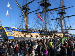 L'Hermione va lever l'ancre, direction le pays basque espagnol