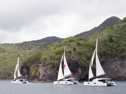 Pour sa 8ème édition, le Rendez-Vous Propriétaires Fountaine Pajot avait choisi la Martinique. Une île magique ! Pour sa 8ème édition, le Rendez-Vous Propriétaires Fountaine Pajot avait choisi la Martinique. Une île magique !