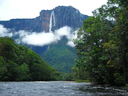 Pour ceux qui partent en circuit à travers le pays, prévoyez une escapade au sud du bassin de l'Orénoque, très sauvage avec ses chutes de Salto Angel Pour ceux qui partent en circuit à travers le pays, prévoyez une escapade au sud du bassin de l'Orénoque, très sauvage avec ses chutes de Salto Angel