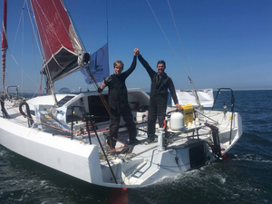 Objectif atteint pour le bateau Fondation DigestScience sur la Normandy Channel Race !