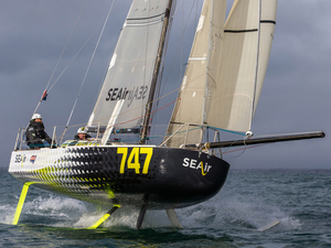 Le bateau SEAir à la Cité des sciences et de l'industrie à Paris