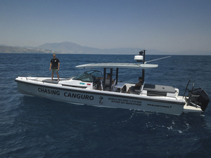 Record du monde de ski nautique longue distance : Mercury Marine et Axopar Boats partenaires