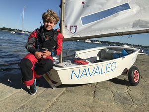 Départ imminent pour Tom Goron et sa traversée de la Manche en Optimist