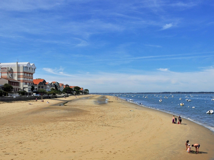 La grande plage d'Arcachon La grande plage d'Arcachon