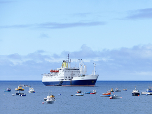 RMS Saint Helena, le navire des Saints et des Tristanians
