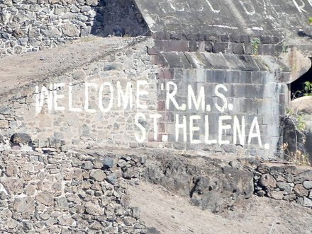 Marque de reconnaissance à Sainte-Hélène
