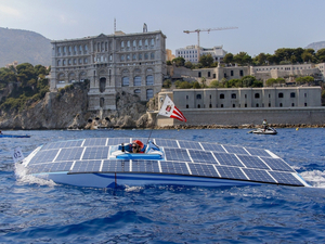 Arrivée des premiers bateaux à Monaco pour le Solar & Energy Boat Challenge