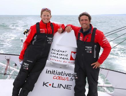 "C'est une histoire qui a commencé en 2015 : Tanguy m'a parlé du projet, il m'a dit qu'il voulait faire la Jacques Vabre avec moi et quant à moi, je lui ai parlé de mon projet de faire le Vendée Globe en 2020" Nautisme Article
