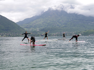 Le Stand Up Paddle Yoga, une discipline en plein boom
