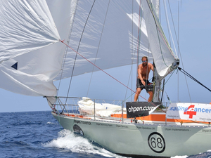 Golden Globe Race : Péché et Slats se bagarrent à l'avant