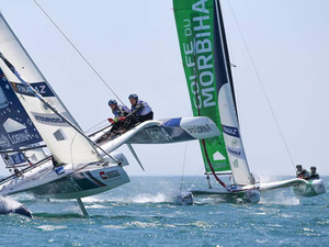 Tour Voile : grand show et changements de leaders à Gruissan !