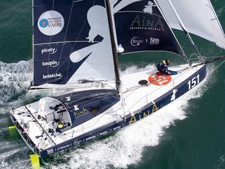 Aymeric Chappellier, skipper du Team Aïna 151,...