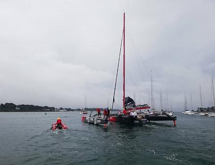 Dès le prologue de samedi dernier, le skipper a déjà montré à la concurrence tout le potentiel de son bateau en assurant la deuxième place, derrière Erwan Leroux. Nautisme Article