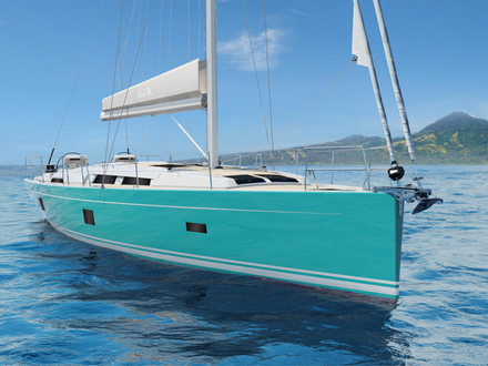Le Hanse 458 se d&eacute;cline en version &laquo; propri&eacute;taire &raquo; avec une grande cabine avant ou en quatre cabines pour plus d'invit&eacute;s &agrave; bord, dans une ambiance de loft.