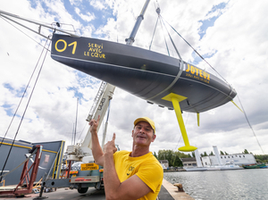 Sidney Gavignet sera au départ de la Route du Rhum à bord de Café Joyeux