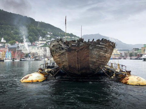 Cent ans après son départ, le trois-mâts d'un explorateur a regagné la Norvège