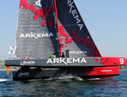 Du 24 au 26 août, Lalou Roucayrol et son équipage prendront part au Trophée des Multicoques Baie de Saint-Brieuc et à partir du 1er septembre au Grand Prix Valdys. Nautisme Article