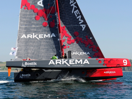 Du 24 au 26 août, Lalou Roucayrol et son équipage prendront part au Trophée des Multicoques Baie de Saint-Brieuc et à partir du 1er septembre au Grand Prix Valdys. Nautisme Article