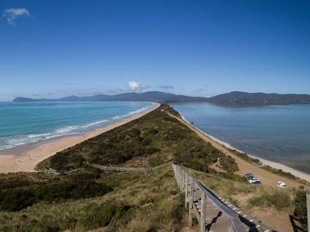 "The Neck" à Bruny Island "The Neck" à Bruny Island