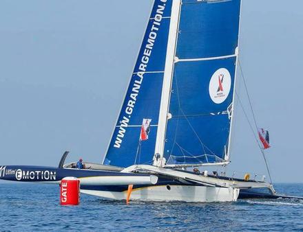 Ultim'Emotion sera présent à La Trinité/mer fin août dans le Groupe 2 avec les ex-trimarans ORMA Nautisme Article