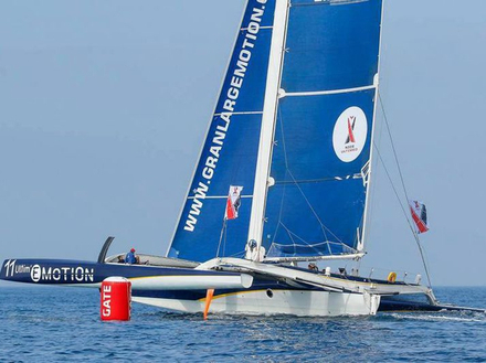 Ultim'Emotion sera présent à La Trinité/mer fin août dans le Groupe 2 avec les ex-trimarans ORMA Nautisme Article