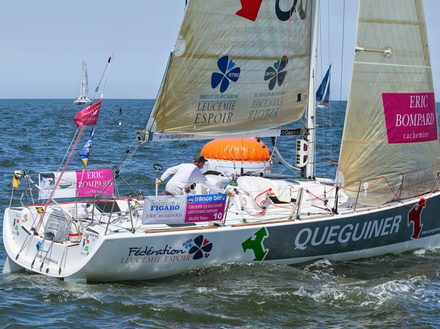 Yann Eliès, triple vainqueur de la Solitaire URGO Le Figaro (2012, 2013, 2015).