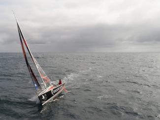 Première victoire en baie de Saint-Brieuc pour...