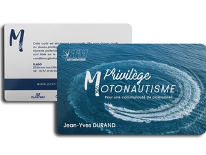 Lancement de la carte Privilège Motonautisme, créée sous l'égide de la Fédération Française Motonautique