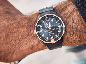 Ulysse Nardin a présenté sa nouvelle DIVER au Monaco Yacht Show