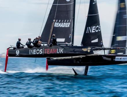 INEOS Team UK sera barré par Sir Ben Ainslie, qui a battu Franck Cammas lors des America's Cup World Series Toulon en 2016 de tout juste deux points. Nautisme Article