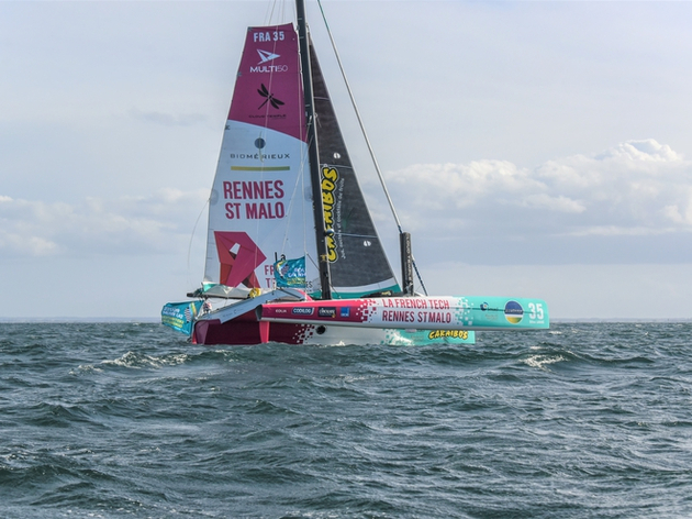 Gilles Lamiré fera de nouveau confiance à l'ex "Prince de Bretagne", que Lionel Lemonchois a conduit à la victoire en Multi50 dans la Route du Rhum 2010. Rebaptisé depuis "La French Tech Rennes St-Malo". Nautisme Article