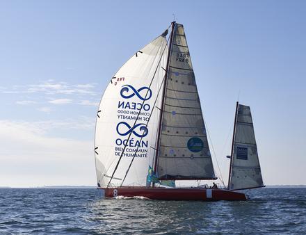 Le voilier FORMATIVES NETWORK sera sur la Route du Rhum l'ambassadeur de l'Appel pour "un Océan, Bien commun de l'Humanité", porté par Catherine Chabaud et quelques ONGs. Nautisme Article