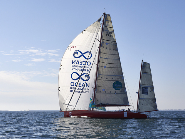 Le voilier FORMATIVES NETWORK sera sur la Route du Rhum l'ambassadeur de l'Appel pour "un Océan, Bien commun de l'Humanité", porté par Catherine Chabaud et quelques ONGs. Nautisme Article