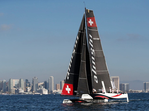 Team Oman Air remporte sur le fil l'Act de San Diego sur les Extreme Sailing Series
