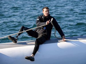 Route du Rhum : Fabrice Payen, une jambe de carbone et un moral d'acier