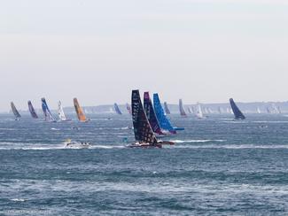 Route du Rhum : une première nuit agitée