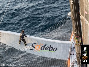 Carénage de bras avant cassé pour Sodebo Ultim'